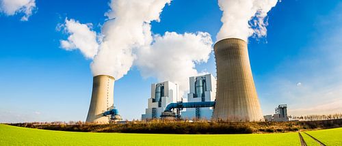 Modernes Braunkohlekraftwerk