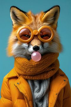 Bubblegum Fun: Fox 3 by ByNoukk