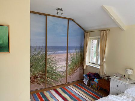 Été dans les dunes de la plage de la mer du Nord
