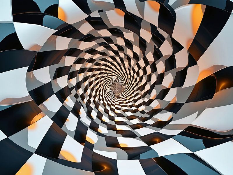 Abstrakte Arbeit mit 3d-Effekt von The Photo Artist