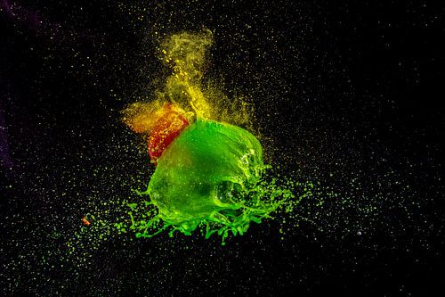 Splashes Green/Orange/Yellow