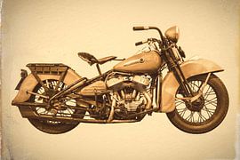 The vintage Harley-Davidson Liberator by Martin Bergsma