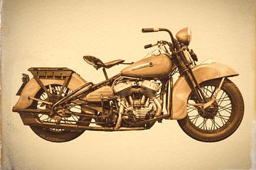 Die alte Harley-Davidson Liberator
