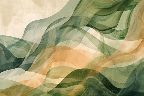 Abstracte golven