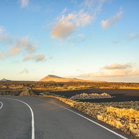 Route vers les volcans de Lanzarote sur Michael Valjak