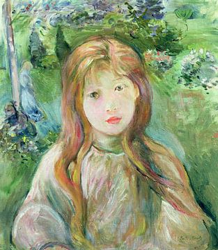 Berthe Morisot,Klein meisje bij Mesnil, 1892