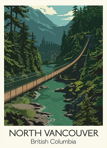Voyage vintage à North Vancouver, Colombie-Britannique