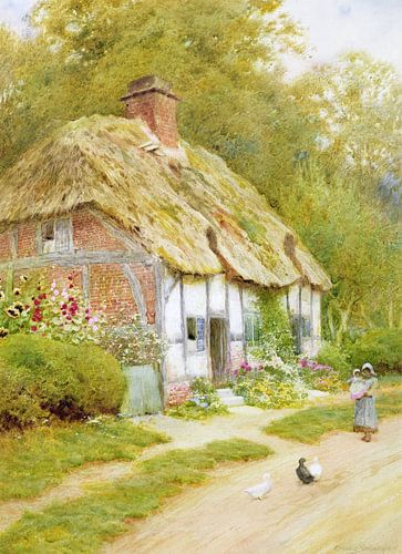 Arthur Claude Strachan,Naar de eenden kijken