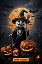 Happy Halloween Pumpkin by ArtDesign by KBK thumbnail