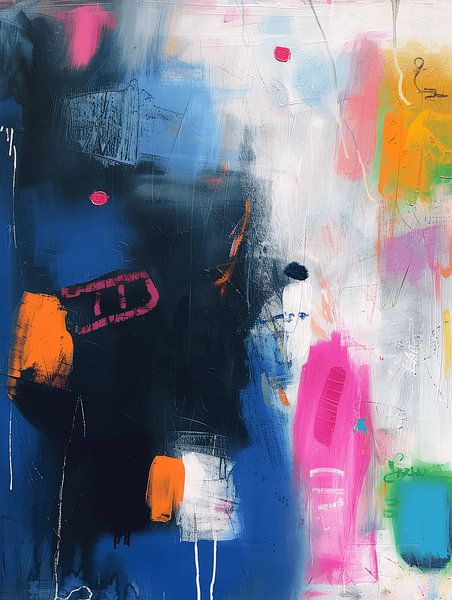 Farbenfroh, modern und abstrakt von Studio Allee