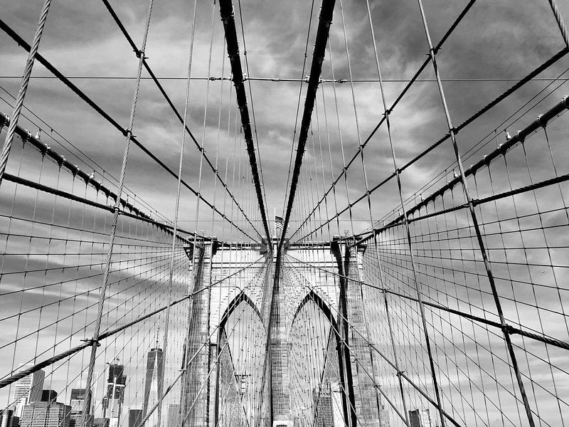 Brooklyn Bridge, New York von Lara Giesing