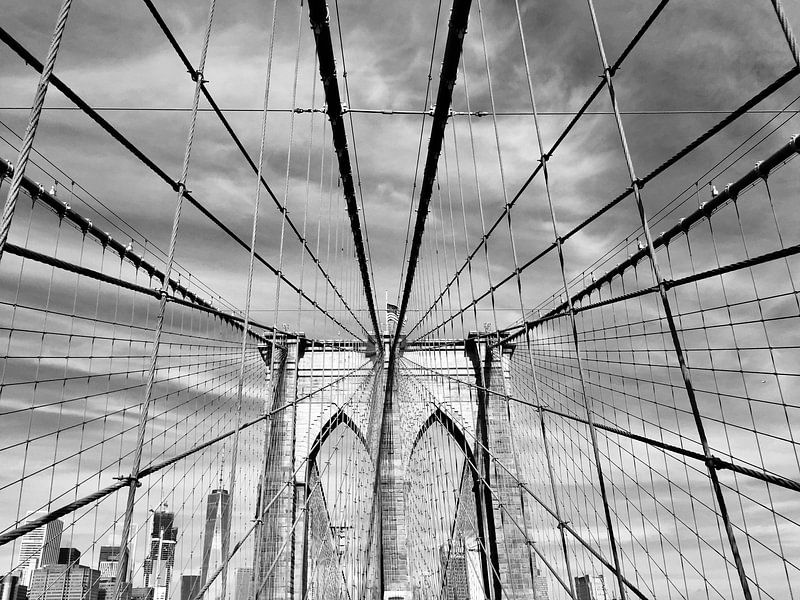 Brooklyn Bridge, New York par Lara Giesing