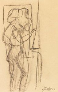 Willi Baumeister - Ohne Titel (Figuren) (1943)