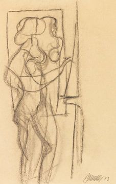 Willi Baumeister - Ohne Titel (Figuren) (1943)