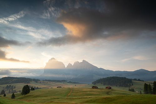 Alpe di Siusi, Dolomieten, Italië