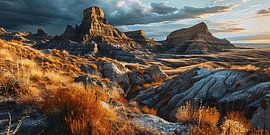 Sunrise in the canyon