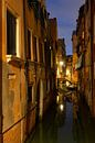 Nachts in den Gassen von Venedig von Andreas Müller Miniaturansicht