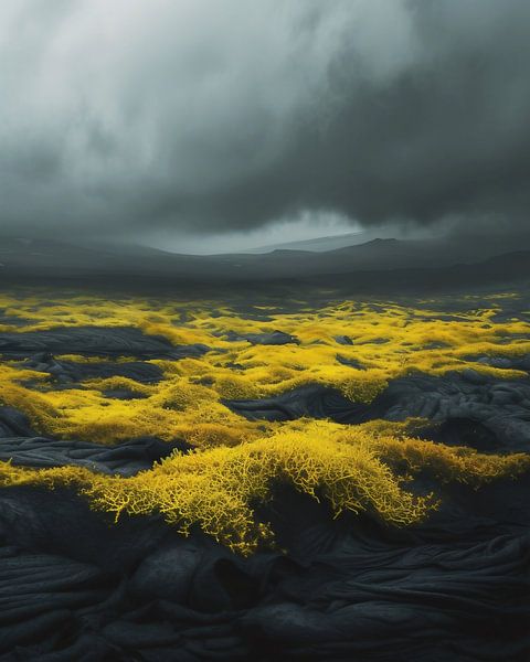 Strandspaziergang in Island von fernlichtsicht