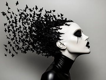 Let Your Dark Thoughts Fly van Karina Brouwer