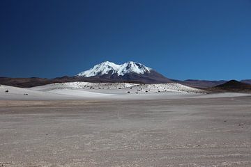 Salar de Ascotan, Chile, Volcano