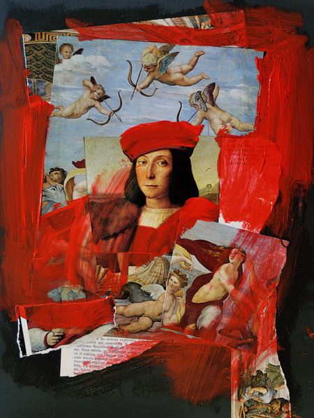 The boy with the red beret by Nop Briex