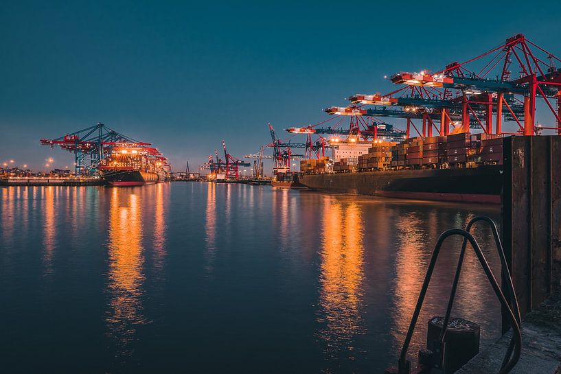 Containerhaven Hamburg van Steffen Peters