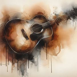 Brown Symphony by FoXo Art