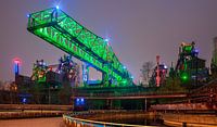 Panorama ThyssenKrupp blast furnaces Ruhr area, Crocodile