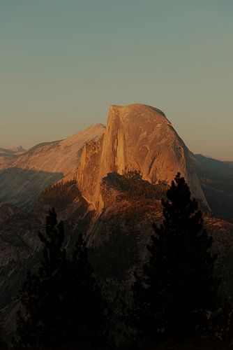 Sunset at Half Dome 2