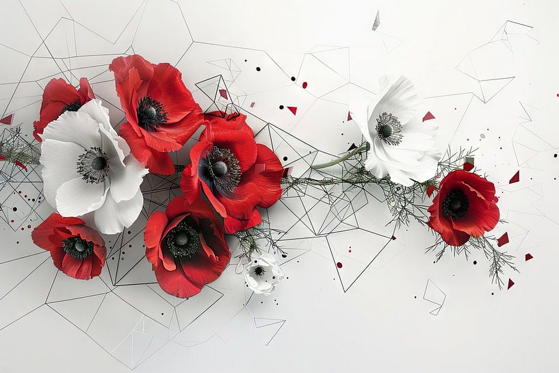 Kronen-Anemone von Poster Art Shop