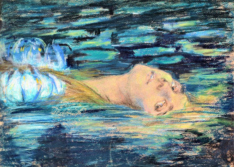 Waterlily - Alice Pike Barney by FParrish Art Prints