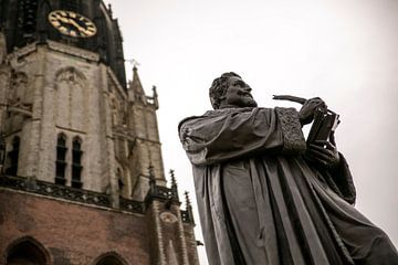 Hugo de Groot voor de Nieuwe Kerk in Delft van Gilbert Gordijn