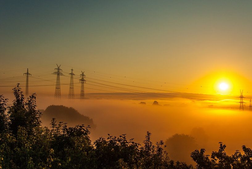 Lever du soleil sur le NOK par Norbert Sülzner