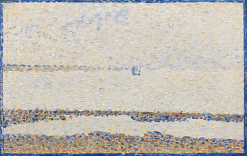 Plage de Gravelines, Georges Seurat