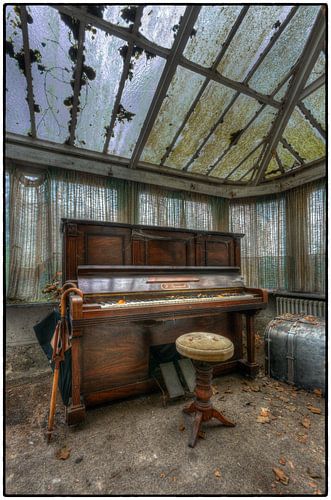 Oude piano