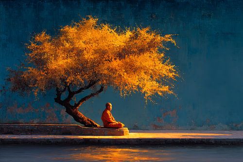 schilderachtig spiritueel leven