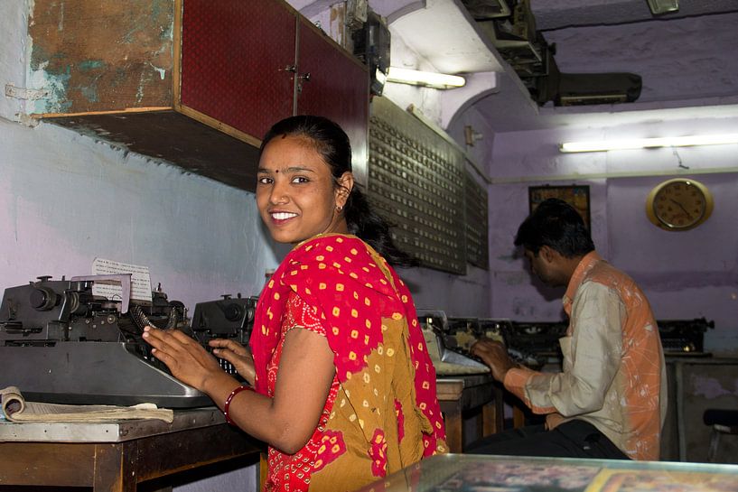 die Schreibkraft von Hilda booy