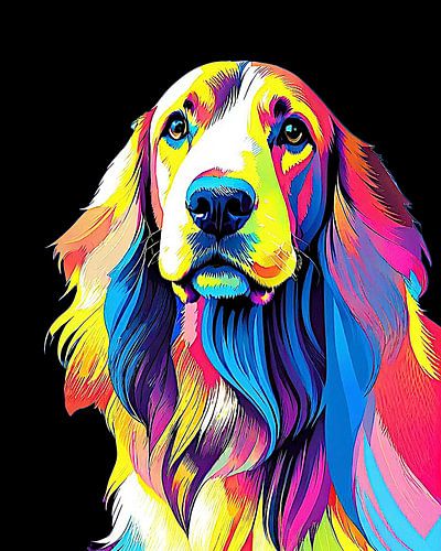 Multicoloured dog 2