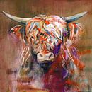 Highland Cow Friendly by Atelier Paint-Ing thumbnail