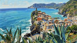 Vernazza in summer: The Jewel of the Cinque Terre by Dirk van der Ven