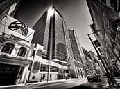 Zwart-wit fotografie: Toronto - Yonge Street van Alexander Voss thumbnail