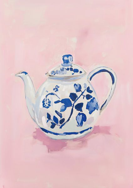 Porcelain teapot by Niklas Maximilian