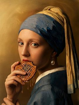 La fille au stroopwafel