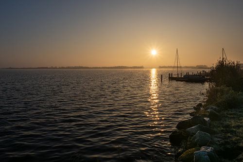 Sur le côté ouest du Braassemermeer