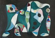 Ole Kandelin - Compositie (1946) van Peter Balan thumbnail