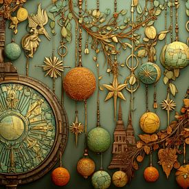 Kesrt-Kugeln und Dekorationen 6 von Rein Bijlsma Art