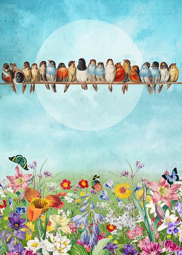 Singing in the Sun by Marja van den Hurk