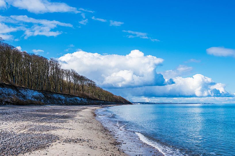 Beach at the coast of the Baltic Sea in Nienhagen by Rico Ködder