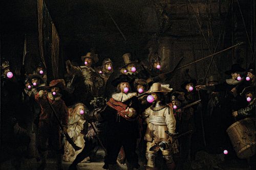 De Nachtwacht “Kauwgom “