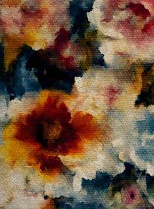 Bunte abstrakte Blumen Nr.05 | The Bohemian Vintage Collection